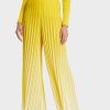 Marc Cain Pants | Pleated Wraza Pants In Bright Sulphur