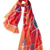 Alpine Cashmere Accessories | Verona Scarf In Scarlet