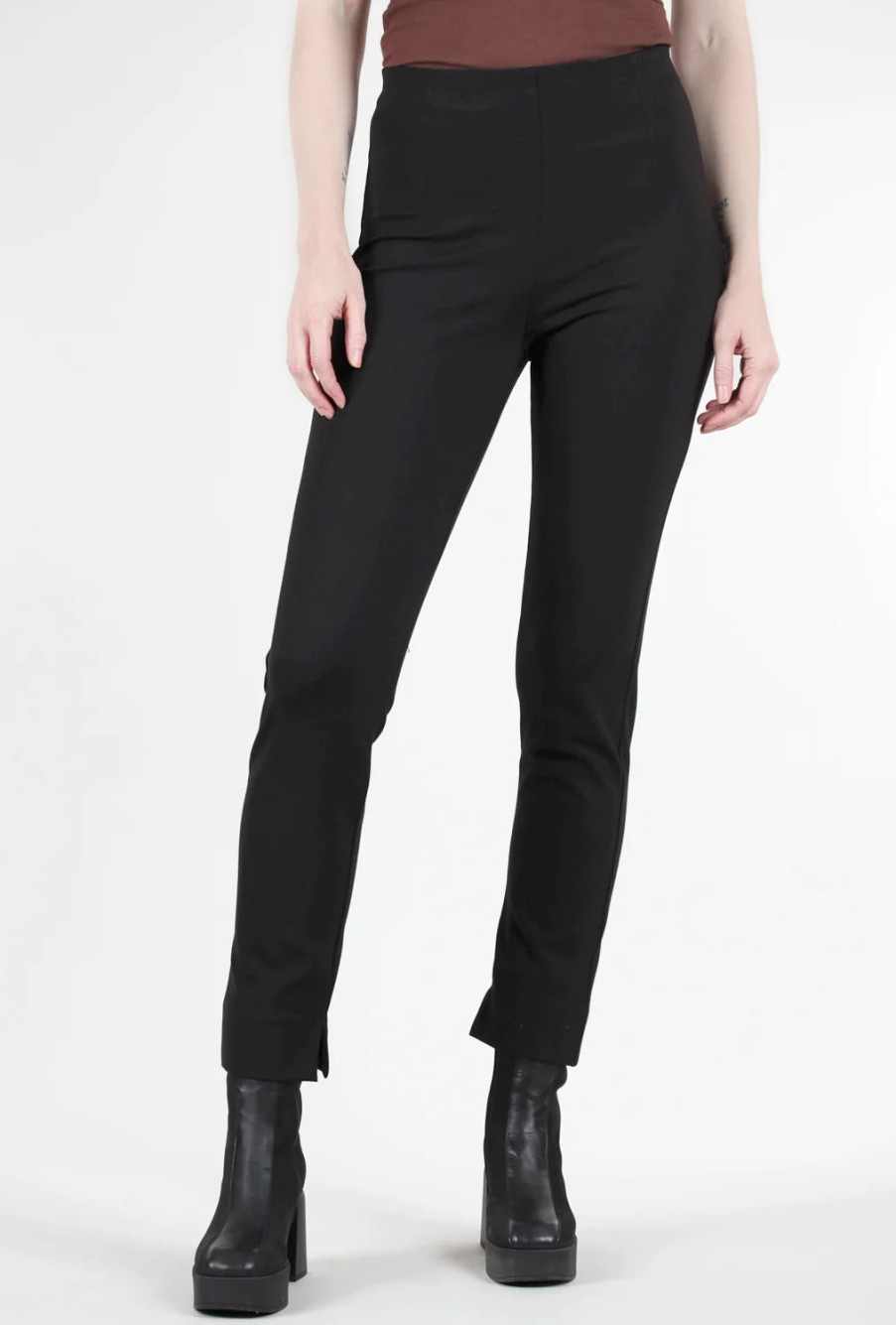 Equestrian Pants | Zani Ponte Pant In Black