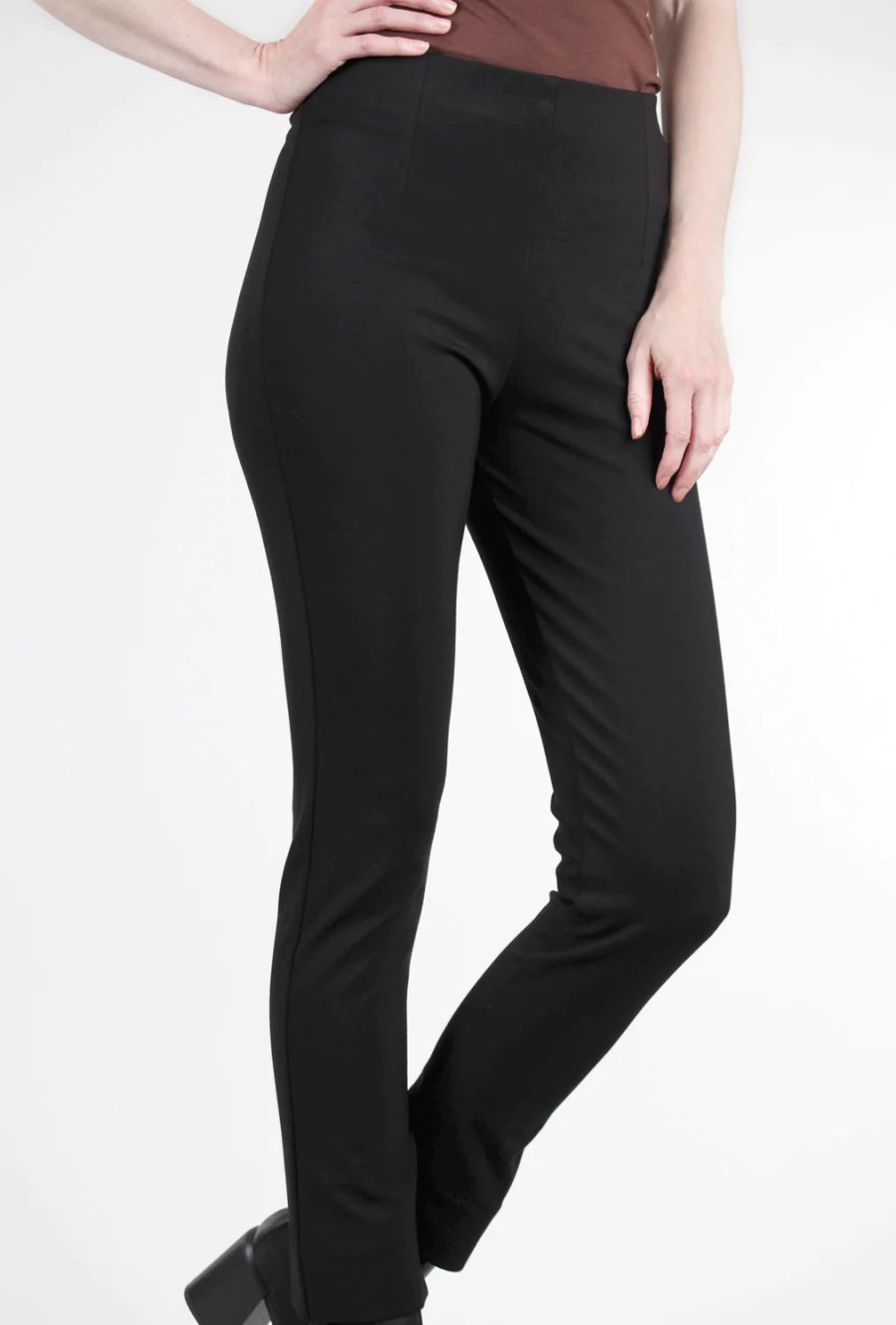 Equestrian Pants | Zani Ponte Pant In Black