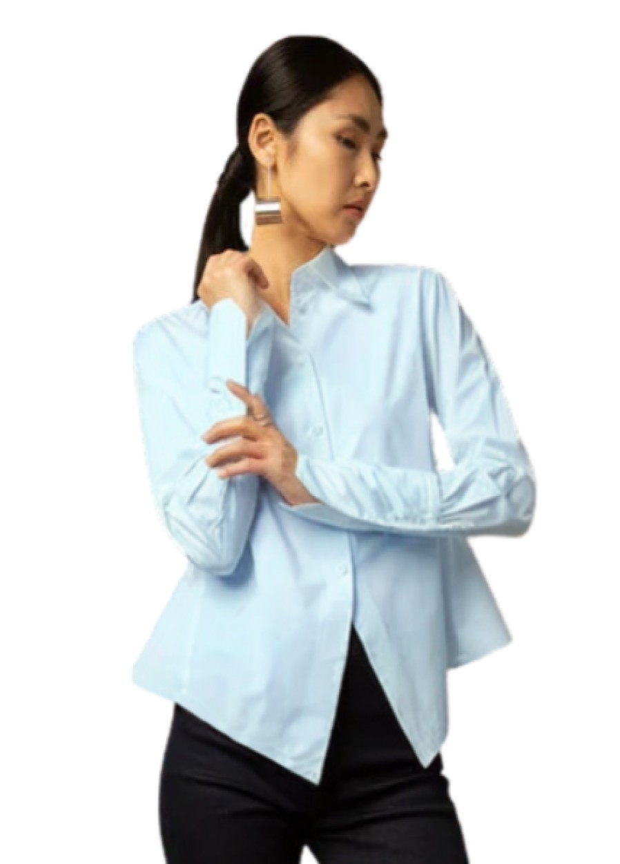 Grammar Tops | The Superlative Shirt - Ice Blue