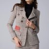 Iris Setlakwe Jackets | Horse Riding Jacket With Leather Patch - Autumn