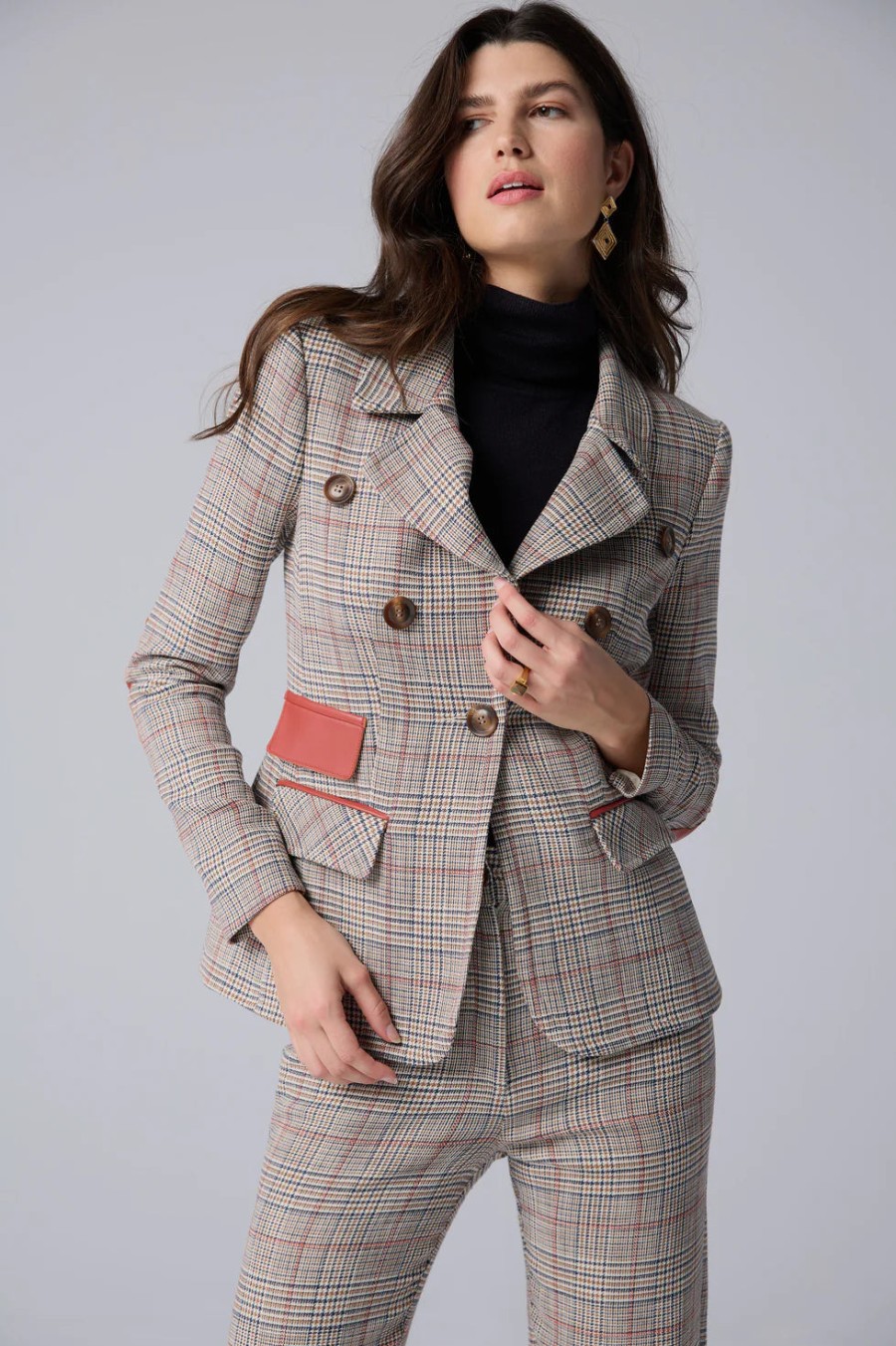 Iris Setlakwe Jackets | Horse Riding Jacket With Leather Patch - Autumn