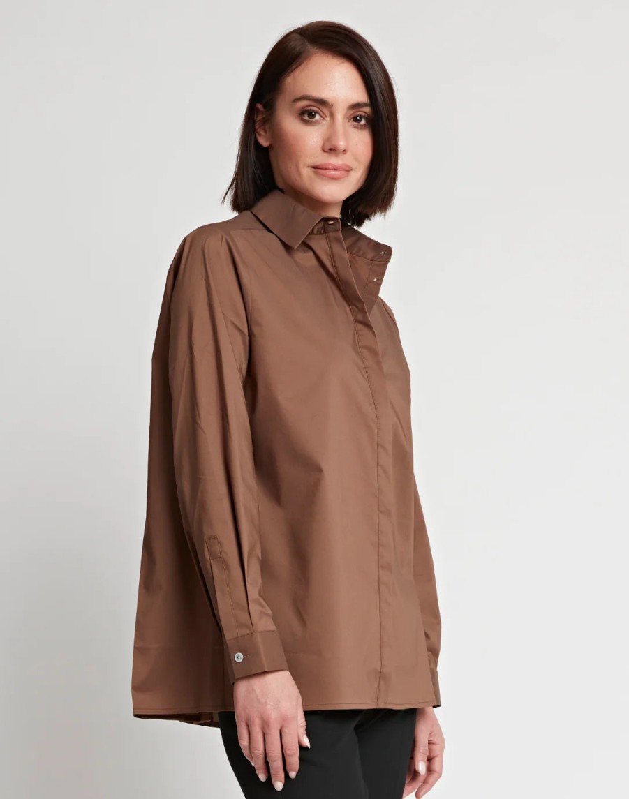 Hinson Wu Tops | Sara Top - Caramel