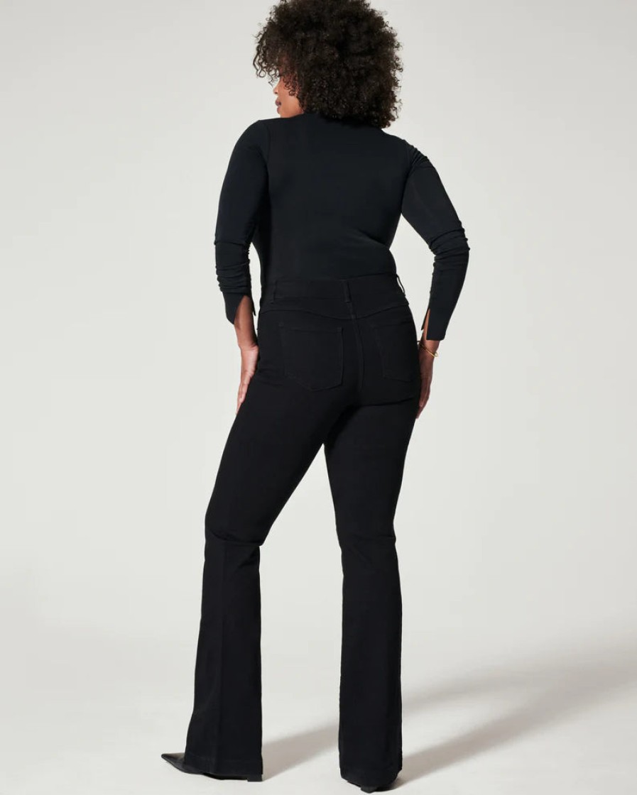 Spanx Pants | Spanx Flare Jeans Clean Black