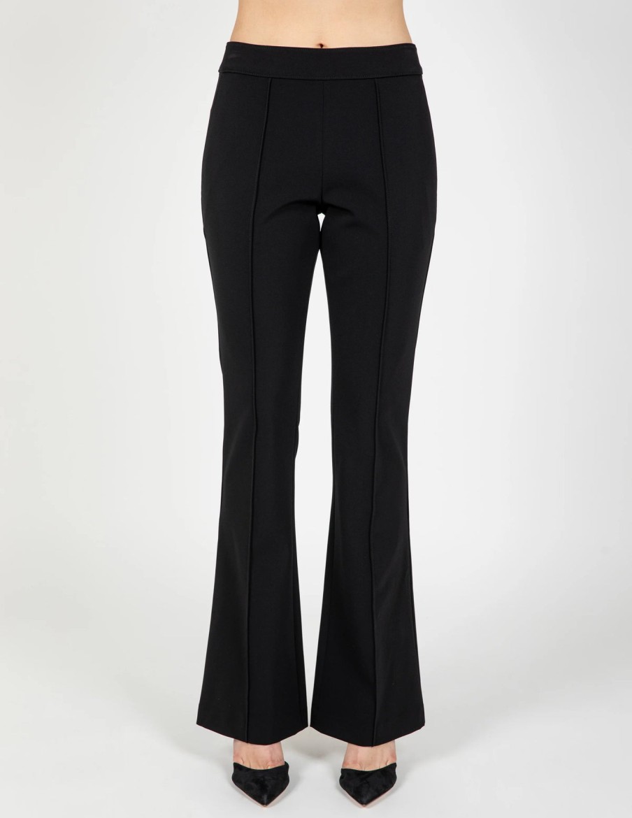 Hilton Hollis Pants | Miracle Stretch Flared Pant In Black