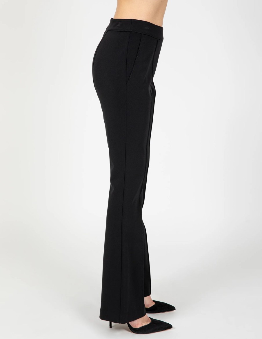 Hilton Hollis Pants | Miracle Stretch Flared Pant In Black