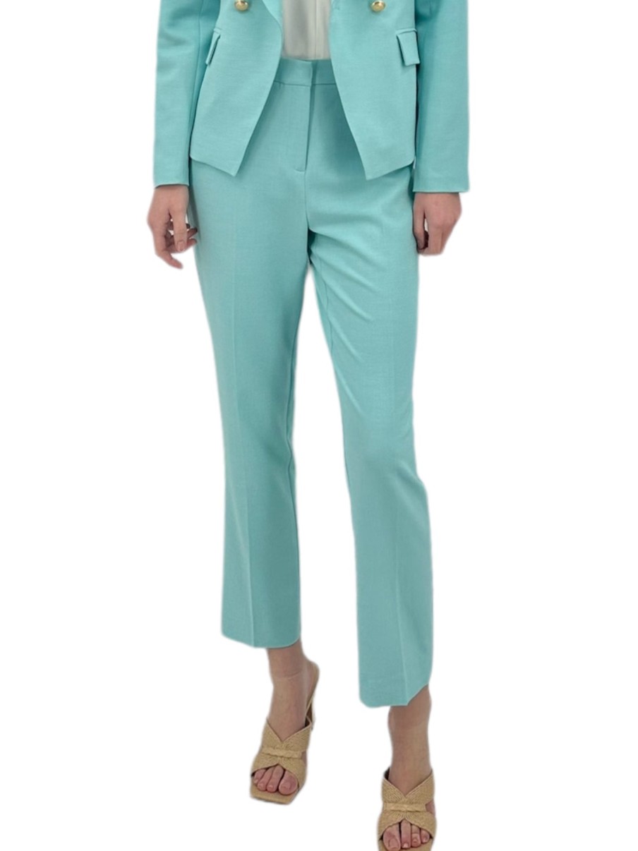 Iris Setlakwe Pants | Slim Pant In Aqua