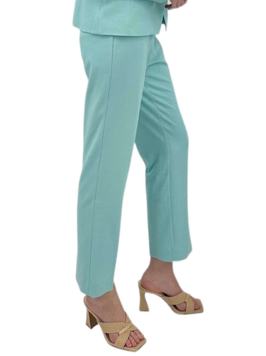 Iris Setlakwe Pants | Slim Pant In Aqua