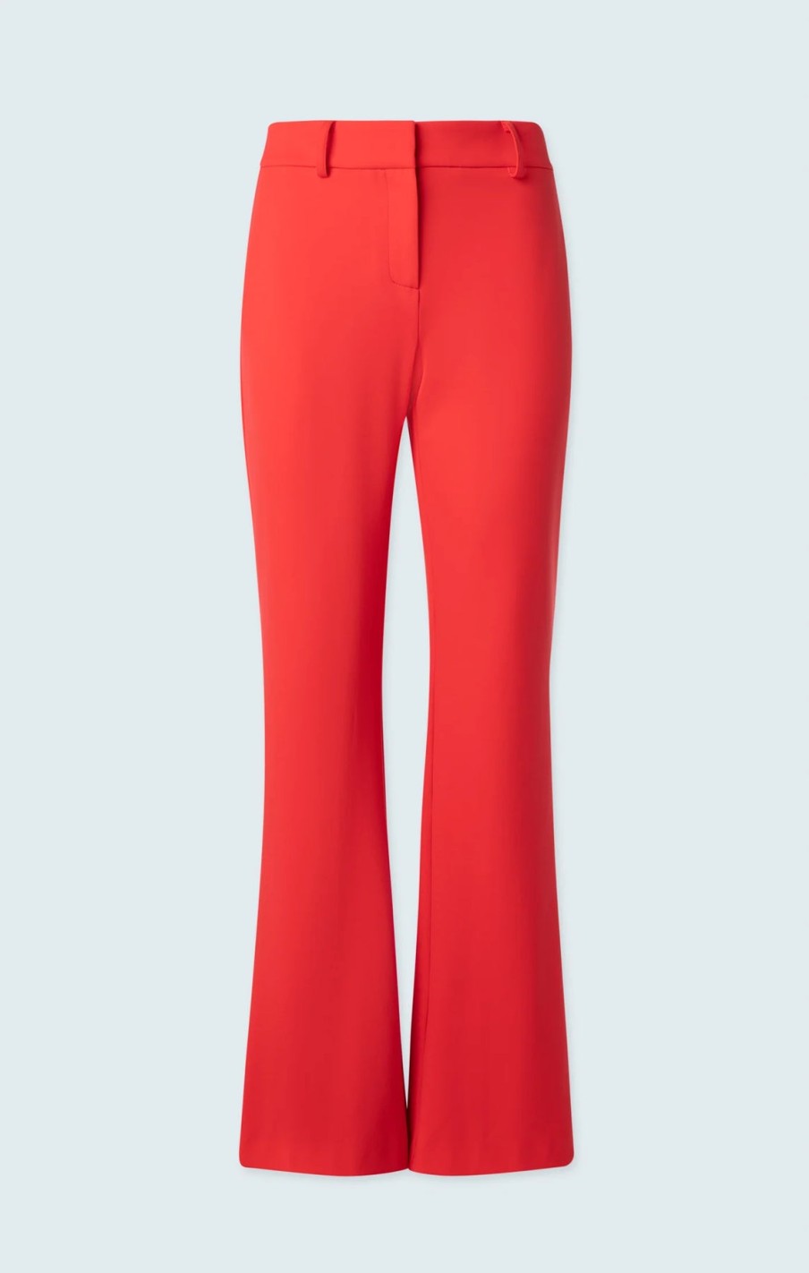 Iris Setlakwe Pants | Fit And Flare Full Length Pant In Red