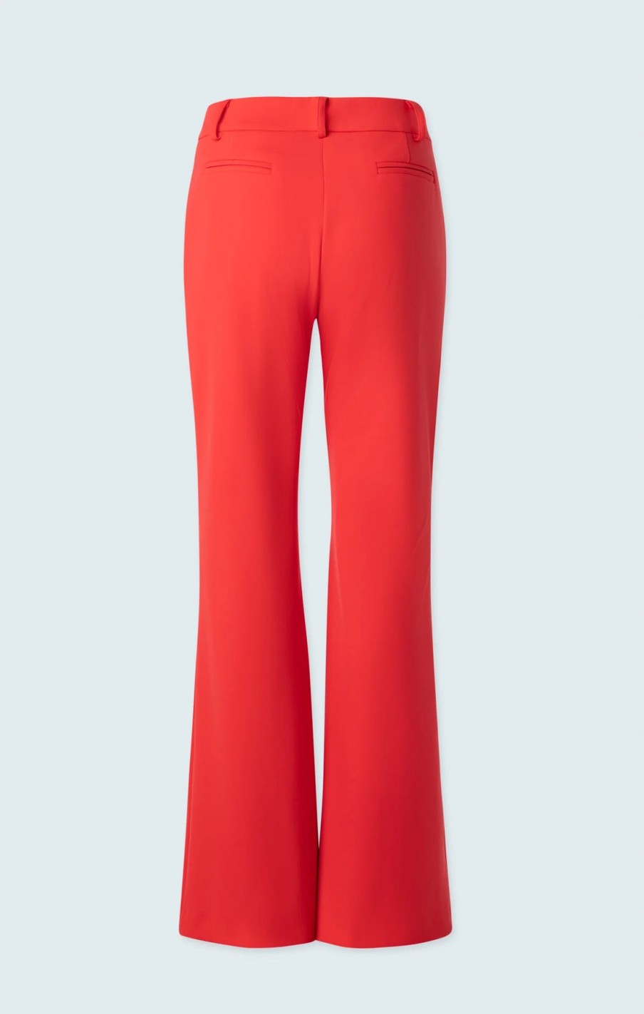 Iris Setlakwe Pants | Fit And Flare Full Length Pant In Red