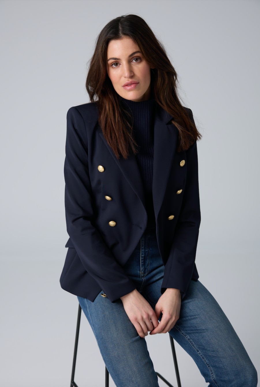 Iris Setlakwe Jackets | Jacket With 6 Buttons In Navy