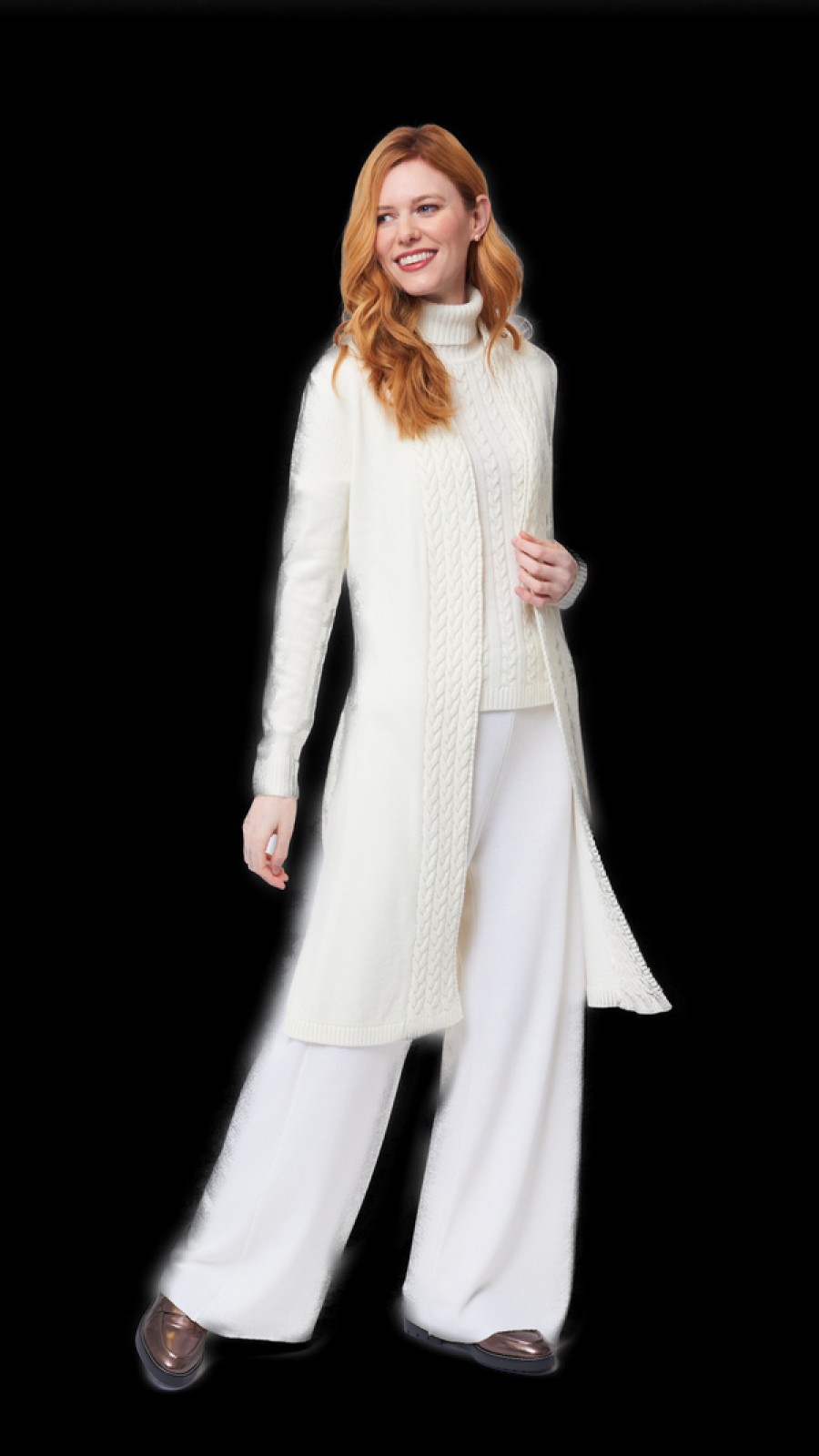 Biana Jackets | Leana Coat In Winter White