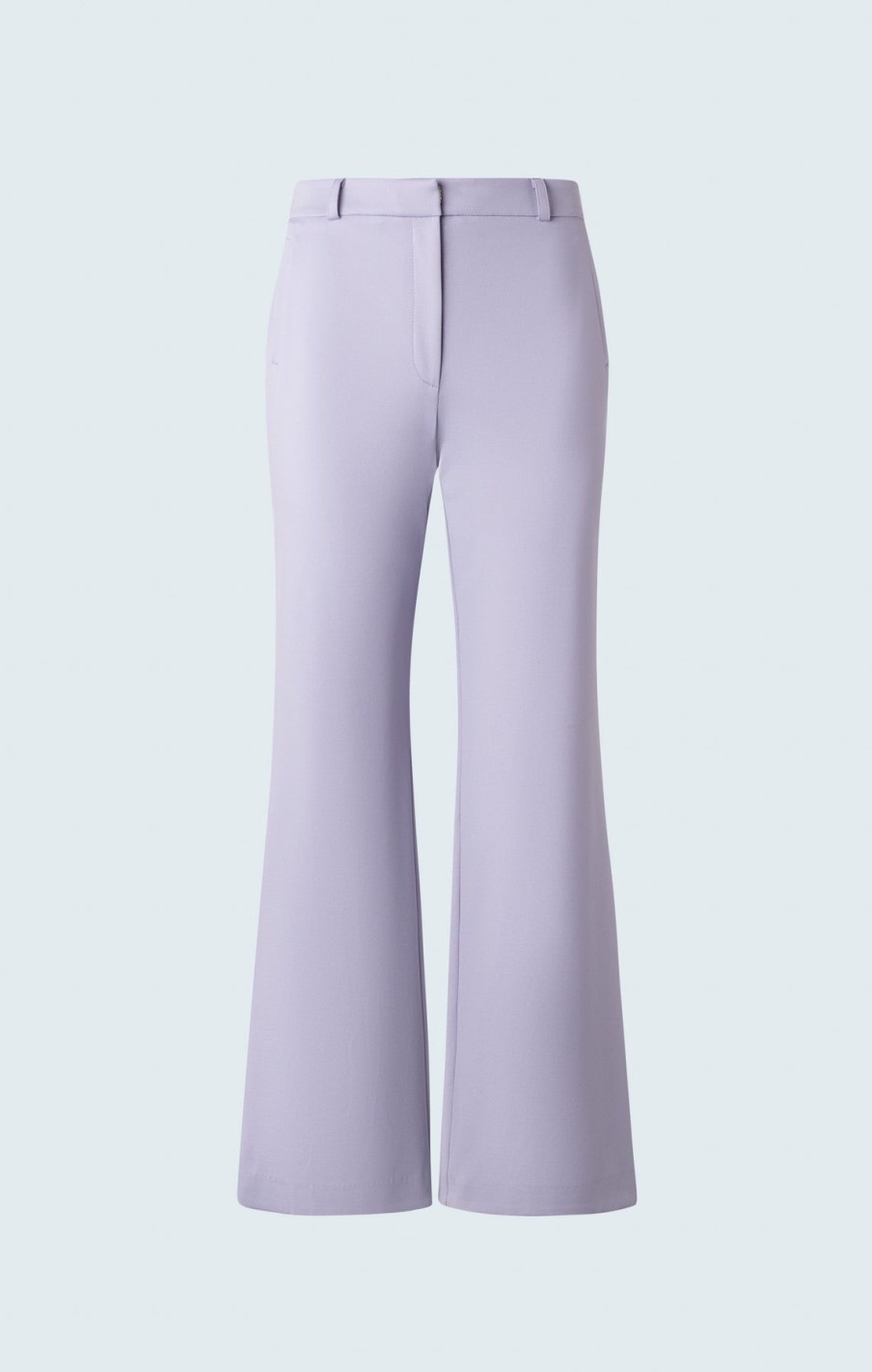 Iris Setlakwe Pants | Straight Leg Pant With Welt Pockets In Lilac