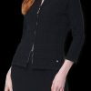 Biana Jackets | Zia Knit Jacket - Black