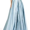 Emily Shalant Skirts | Taffeta Ball Skirt - Light Blue