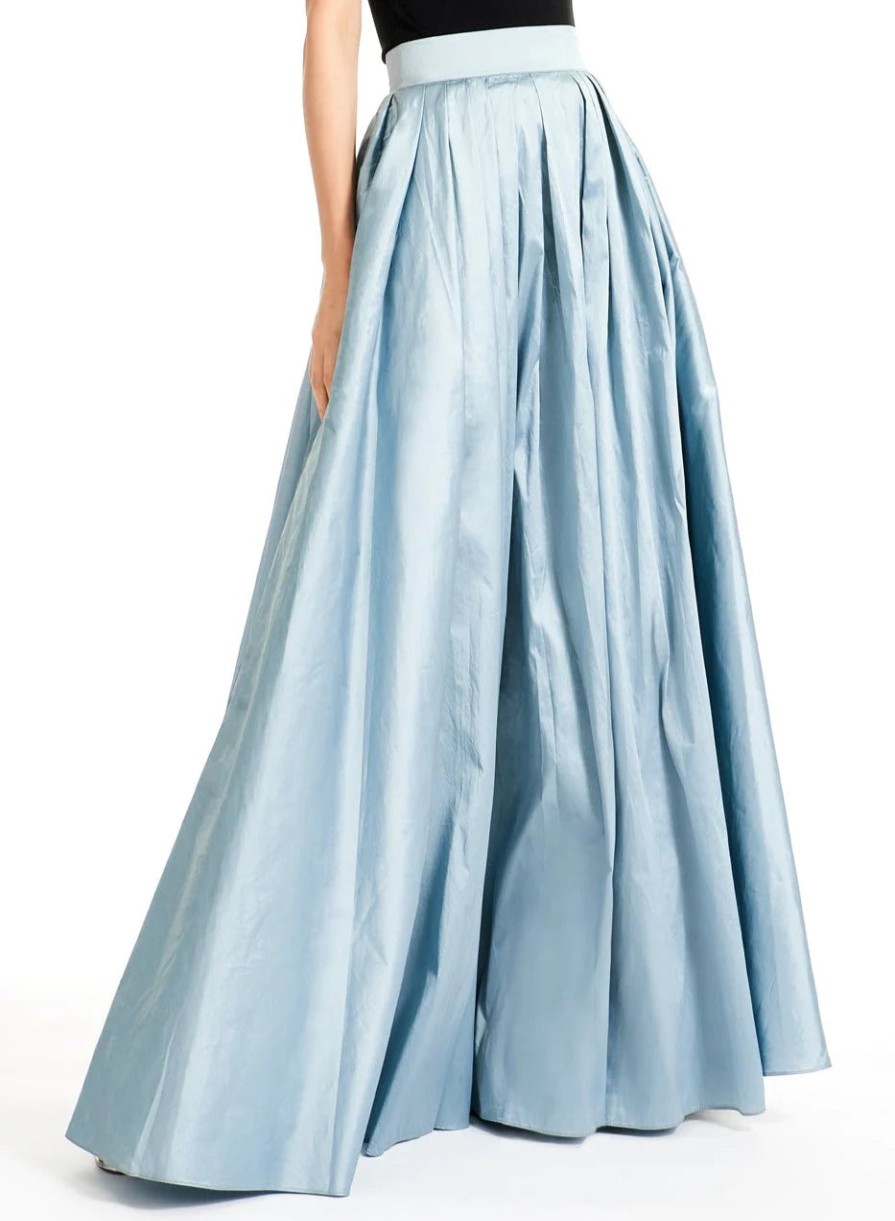 Emily Shalant Skirts | Taffeta Ball Skirt - Light Blue