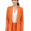 Iris Setlakwe Jackets | Peak Lapel Jacket In Orange