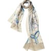 Alpine Cashmere Accessories | Verona Scarf In Alabaster