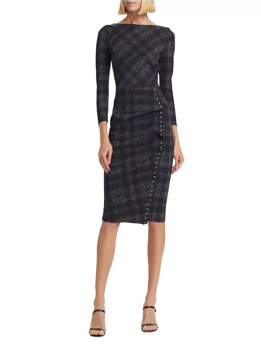 Chiara Boni Dresses | Adlia Plaid Midi-Dress