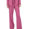 Iris Setlakwe Pants | Straight Leg Classic Pant W/ Pockets In Mauve